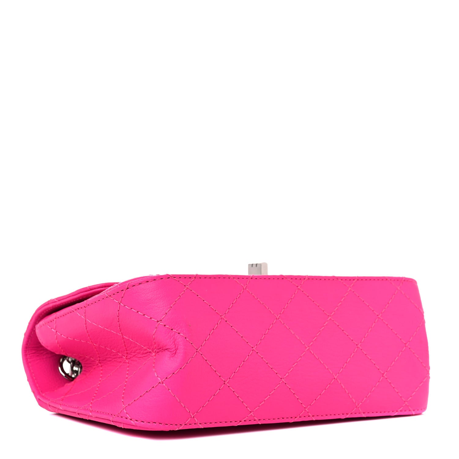 Chanel Goatskin Quilted 2.55 Reissue Mini Flap Fluorescent Pink 4 of 11