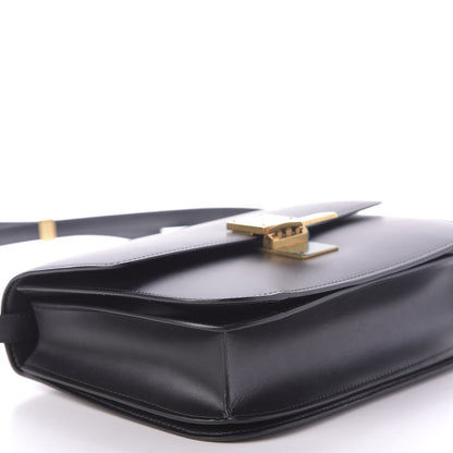 Celine Box Calfskin Medium Classic Box Flap Bag Black 8 of 9