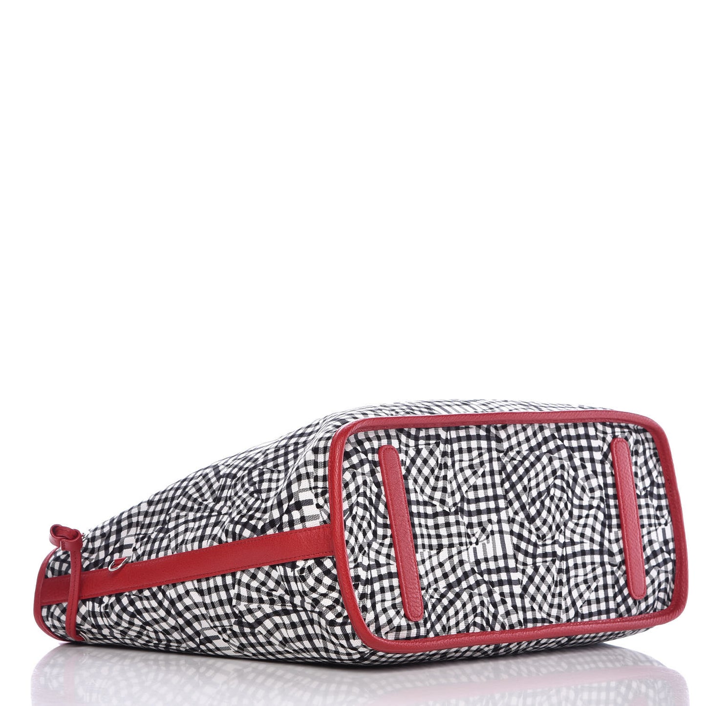 Visetos Medium Liz Reversible Shopper Tote Ruby Red