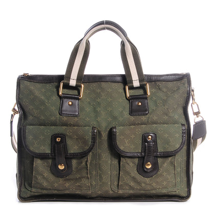Louis Vuitton Mini Monogram Sac Mary Kate 48H Kaki TST 1 of 8