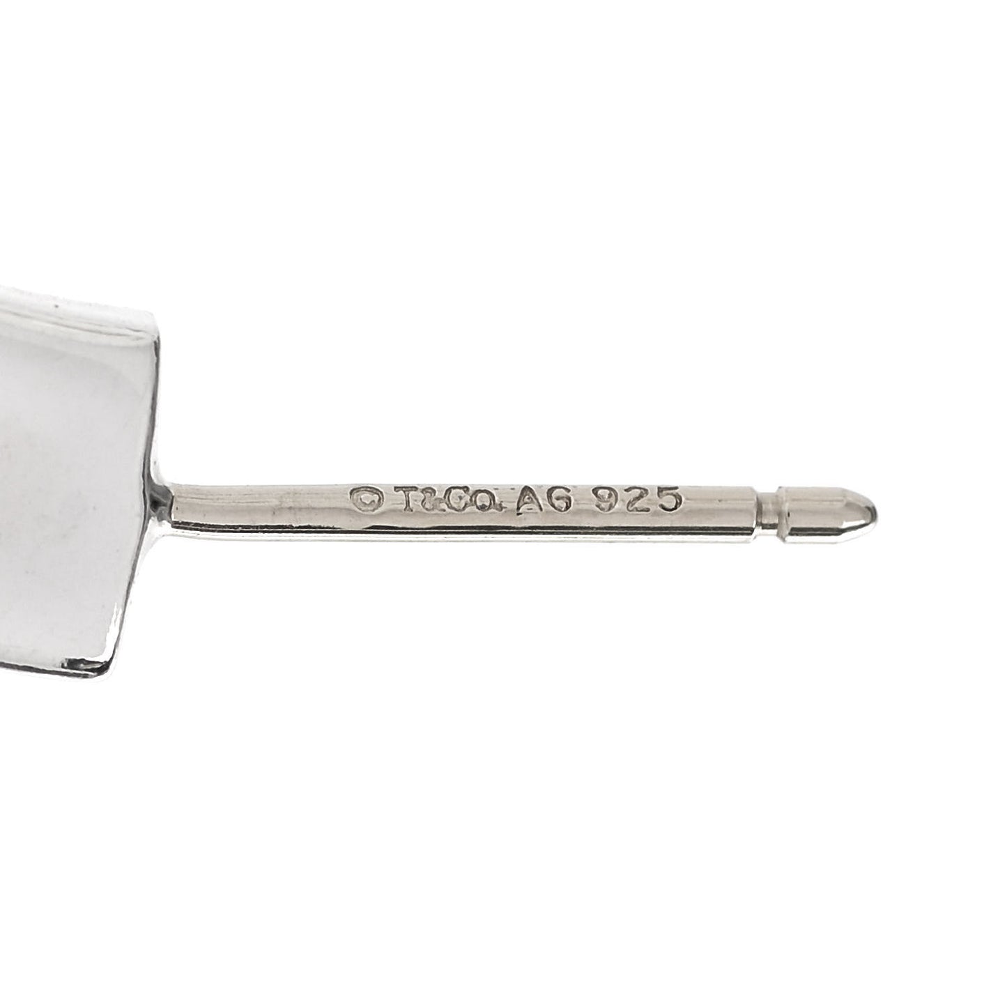 Sterling Silver 1837 Flat Hoop Earrings
