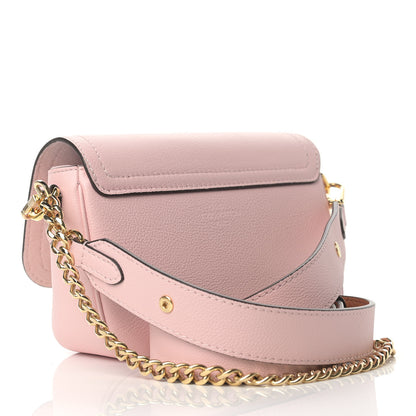 Louis Vuitton Grained Calfskin Lockme Tender Rose Water 3 of 9