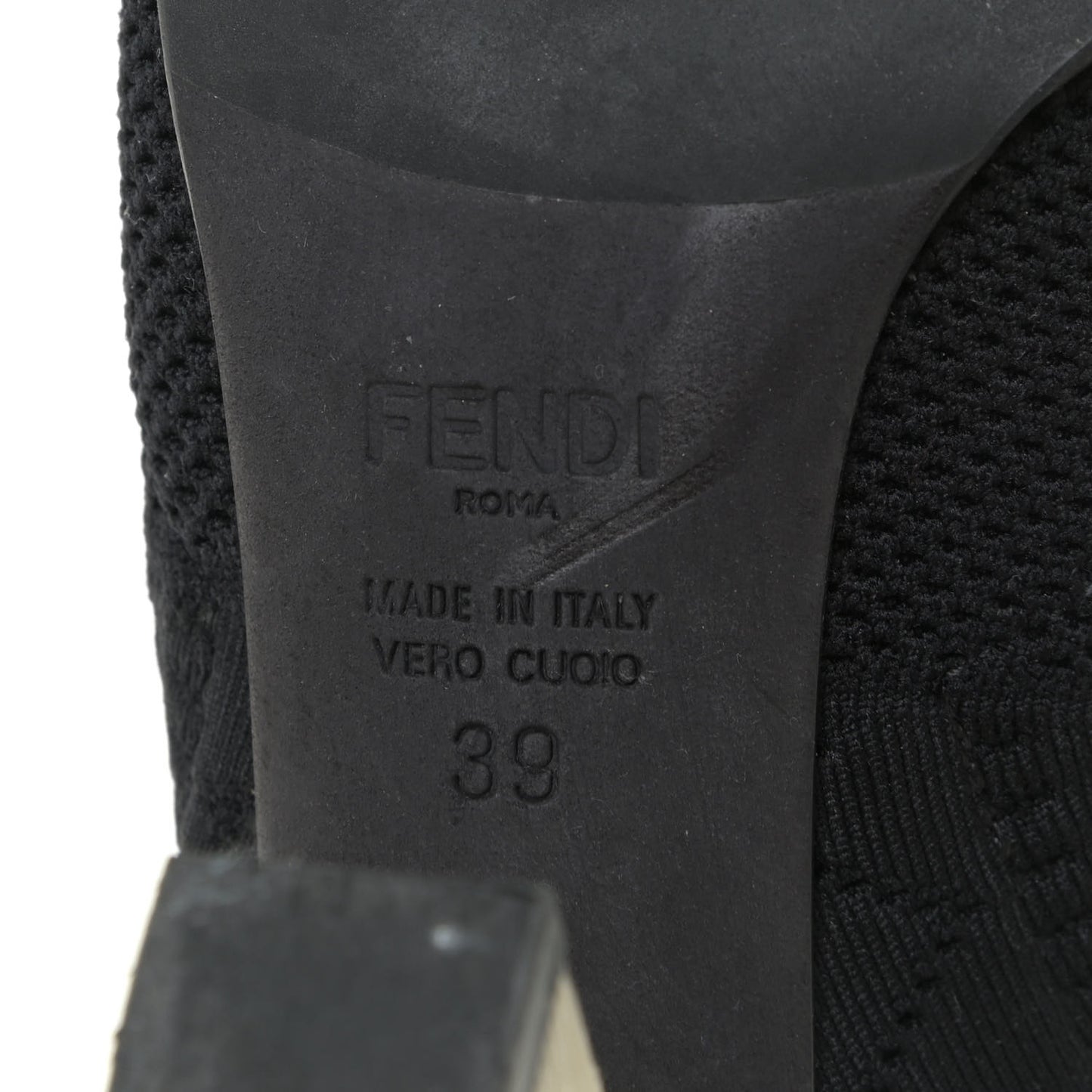 Stretch Fabric FF Reloaded Openwork Rockoko Sock Boots 39 Black Tobacco Marino