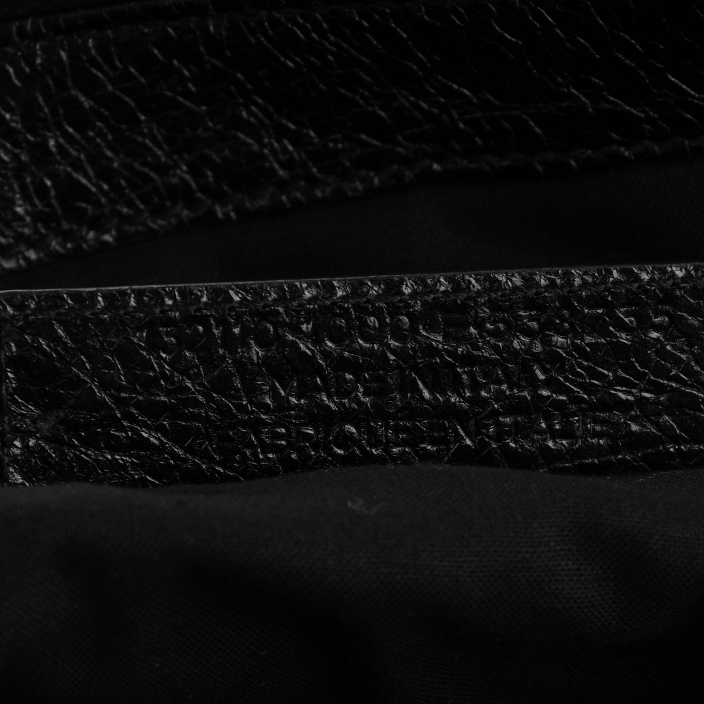 Agneau Classic Hardware Work Black