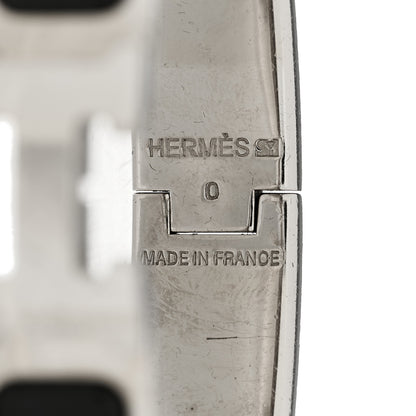 Hermes Enamel Narrow Clic Clac H Bracelet PM Black 4 of 5