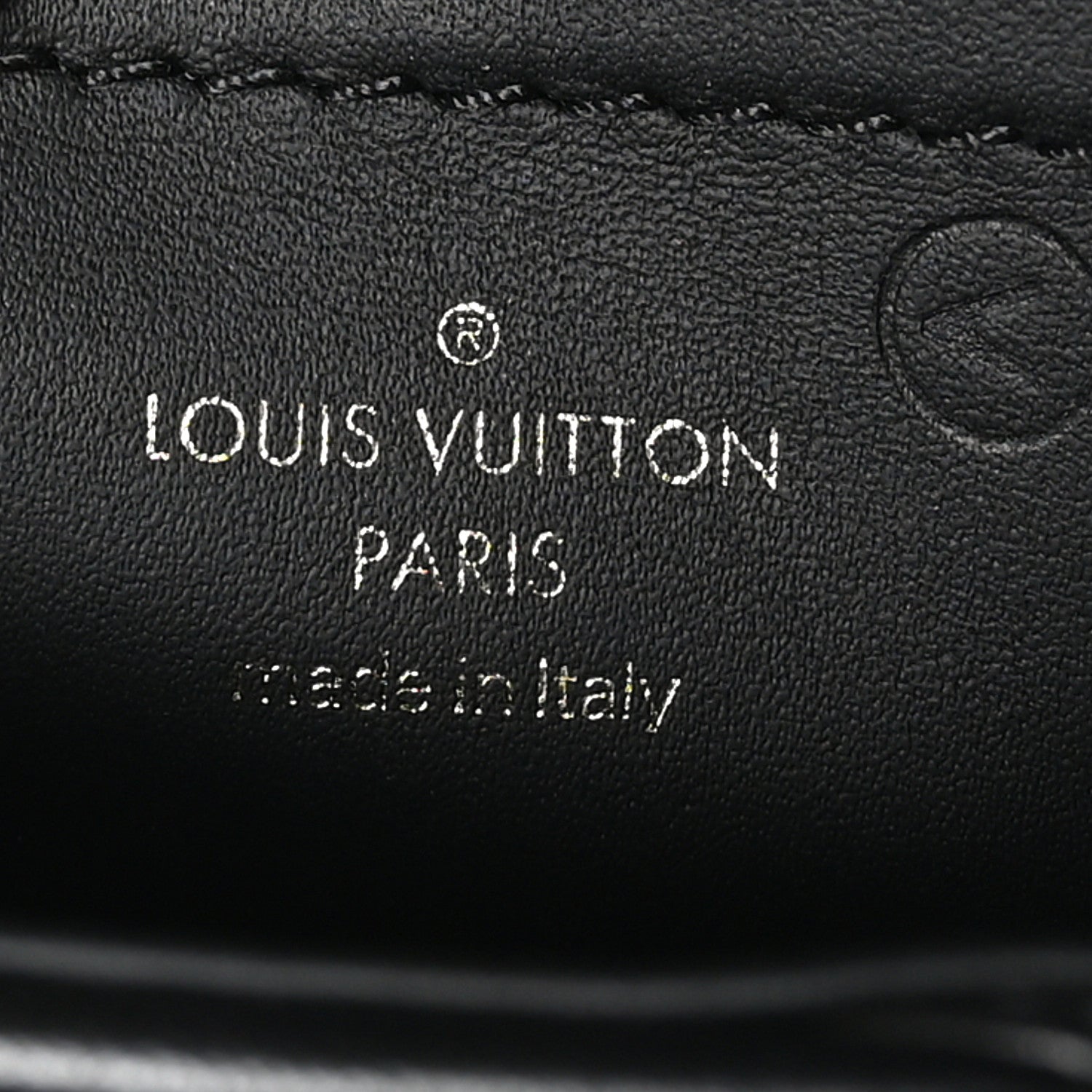 Louis Vuitton Lambskin Malletage Pico GO-14 Black 6 of 9