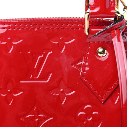 Louis Vuitton Vernis Alma BB Cherry 10 of 11