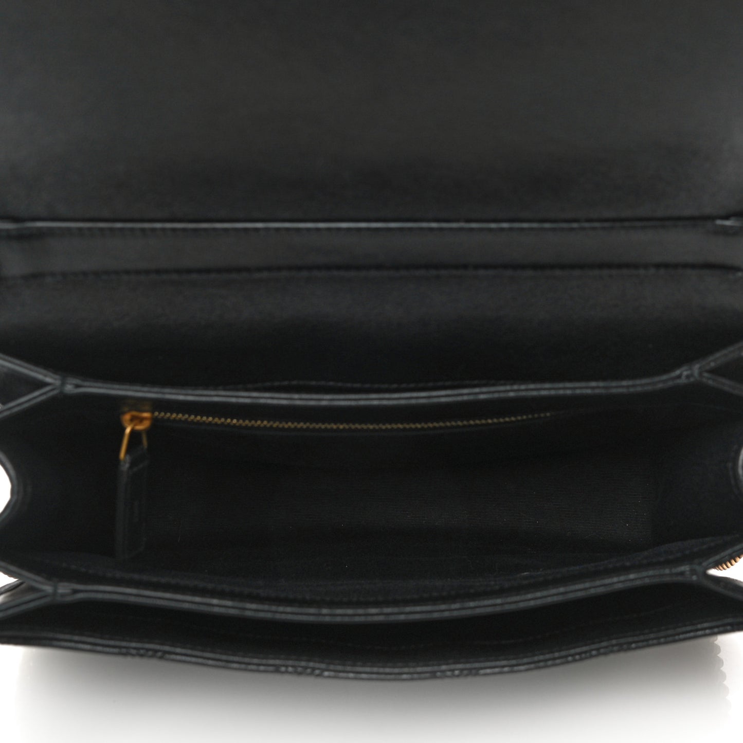 Lambskin Quilted Small Becky Chain Bag Black