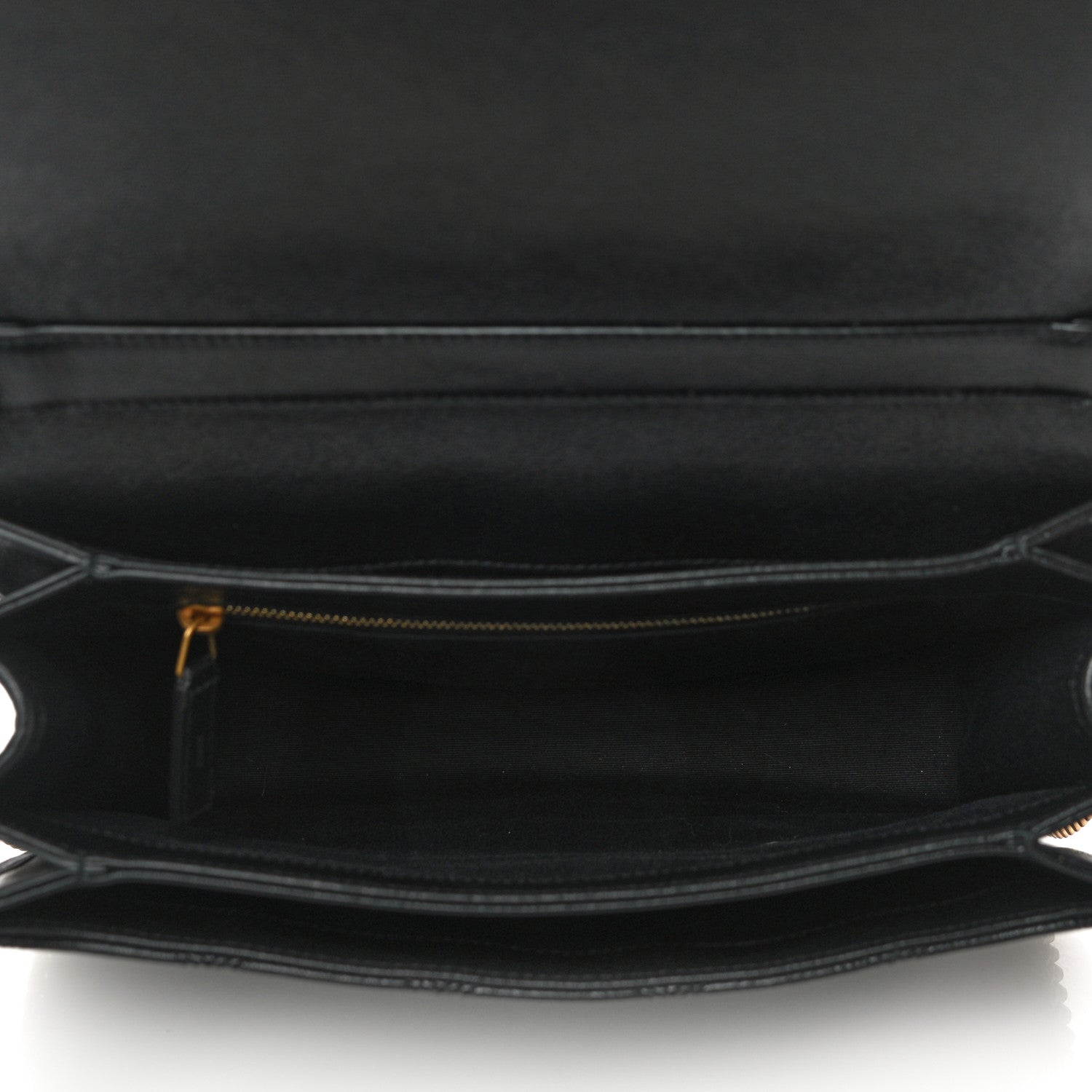 Saint Laurent Lambskin Quilted Small Becky Chain Bag Black 7 of 11