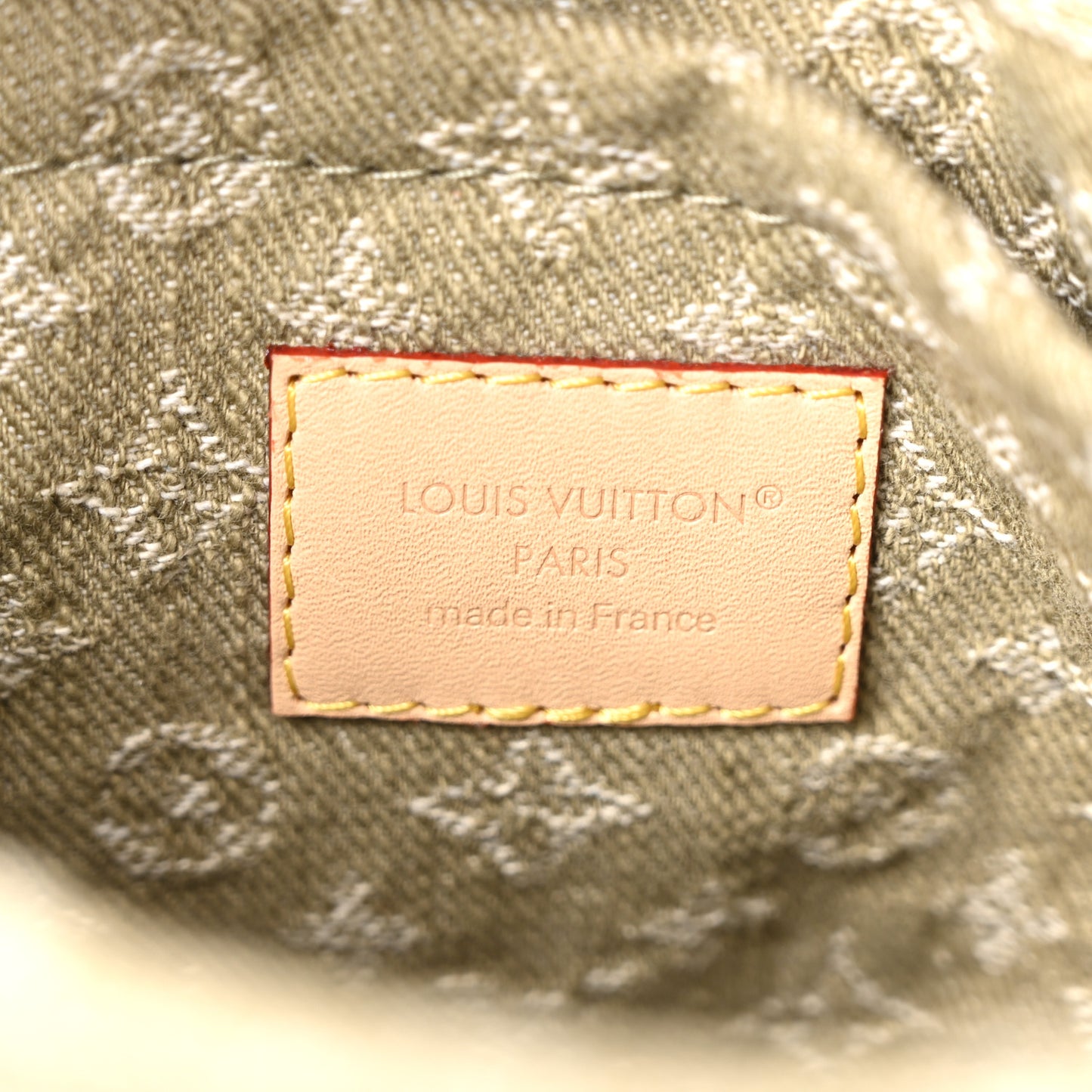 Monogram Denim Sunset Khaki