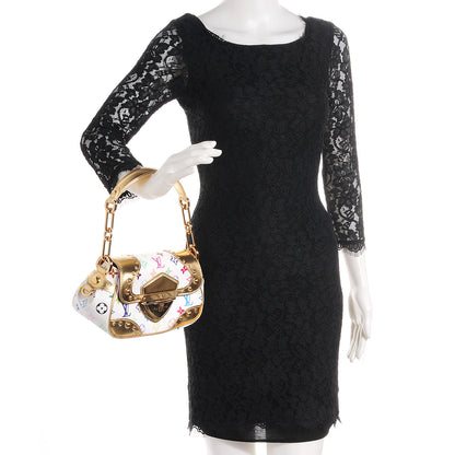 Louis Vuitton Monogram Multicolor Marilyn White Gold 2 of 8