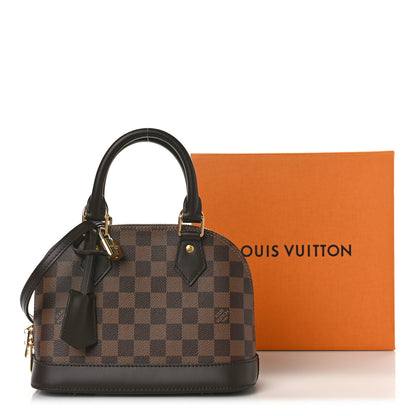 Louis Vuitton Damier Ebene Alma BB 9 of 9