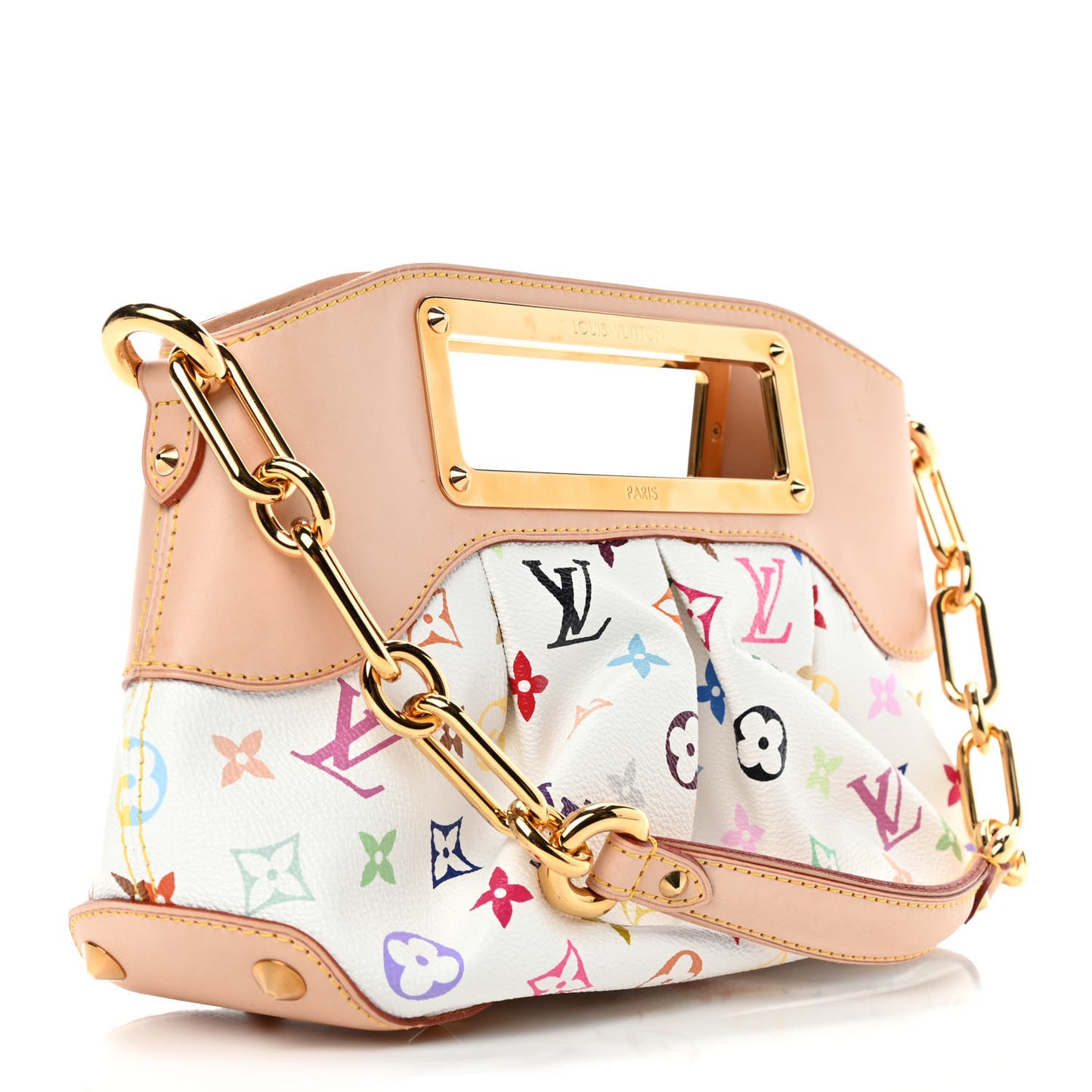 Monogram Multicolor Judy GM White