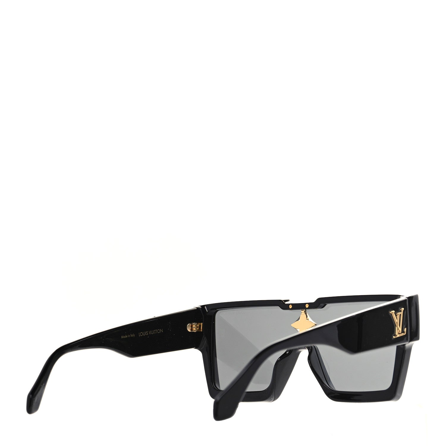 Louis Vuitton Acetate Swarovski Crystal Cyclone Sunglasses Z1578W Black 4 of 8