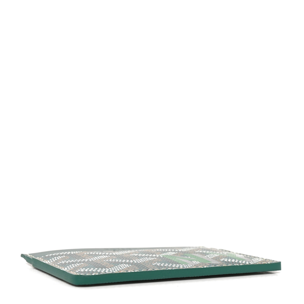Goyardine Saint Sulpice Card Holder Green