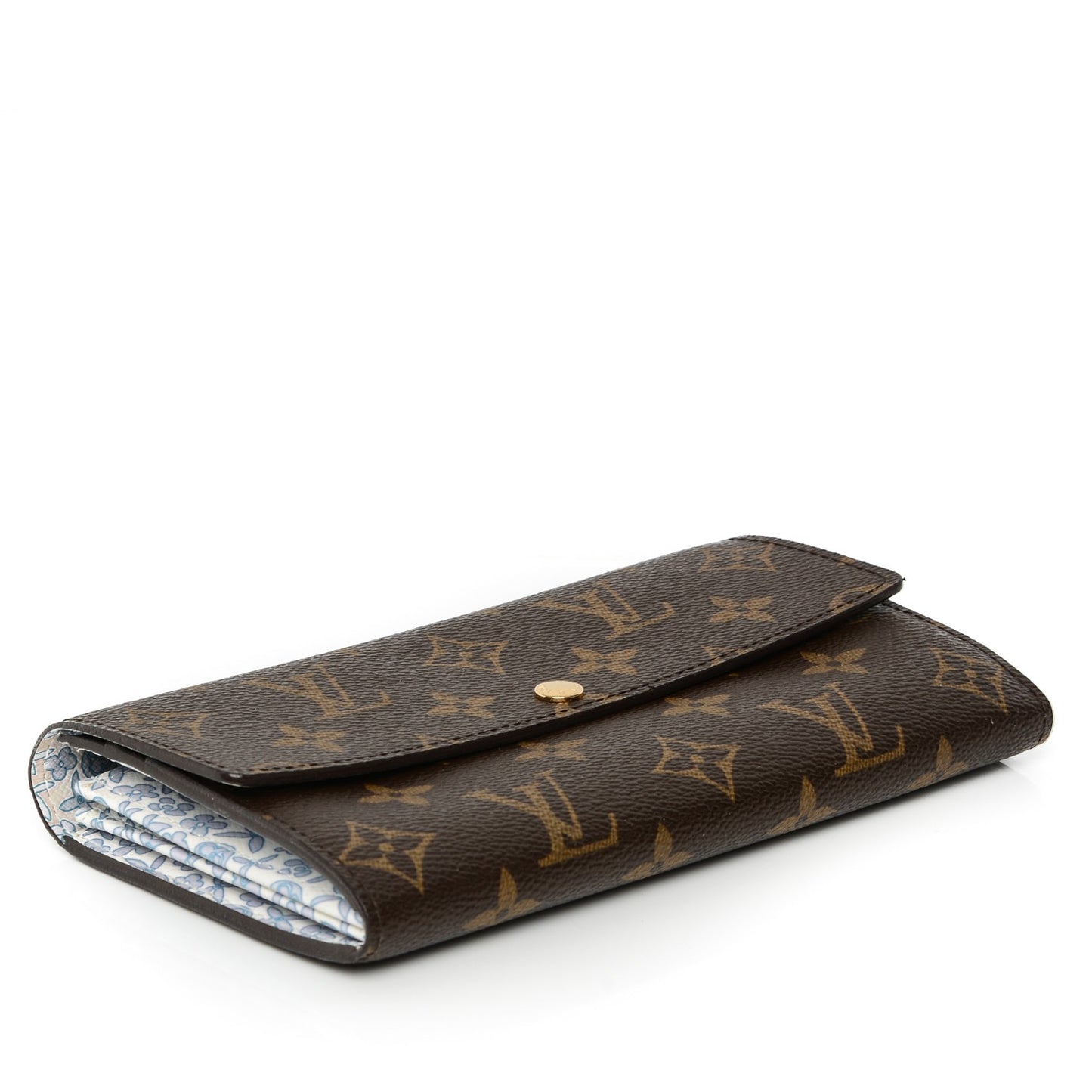 Monogram Fleuri Sarah Wallet Violet