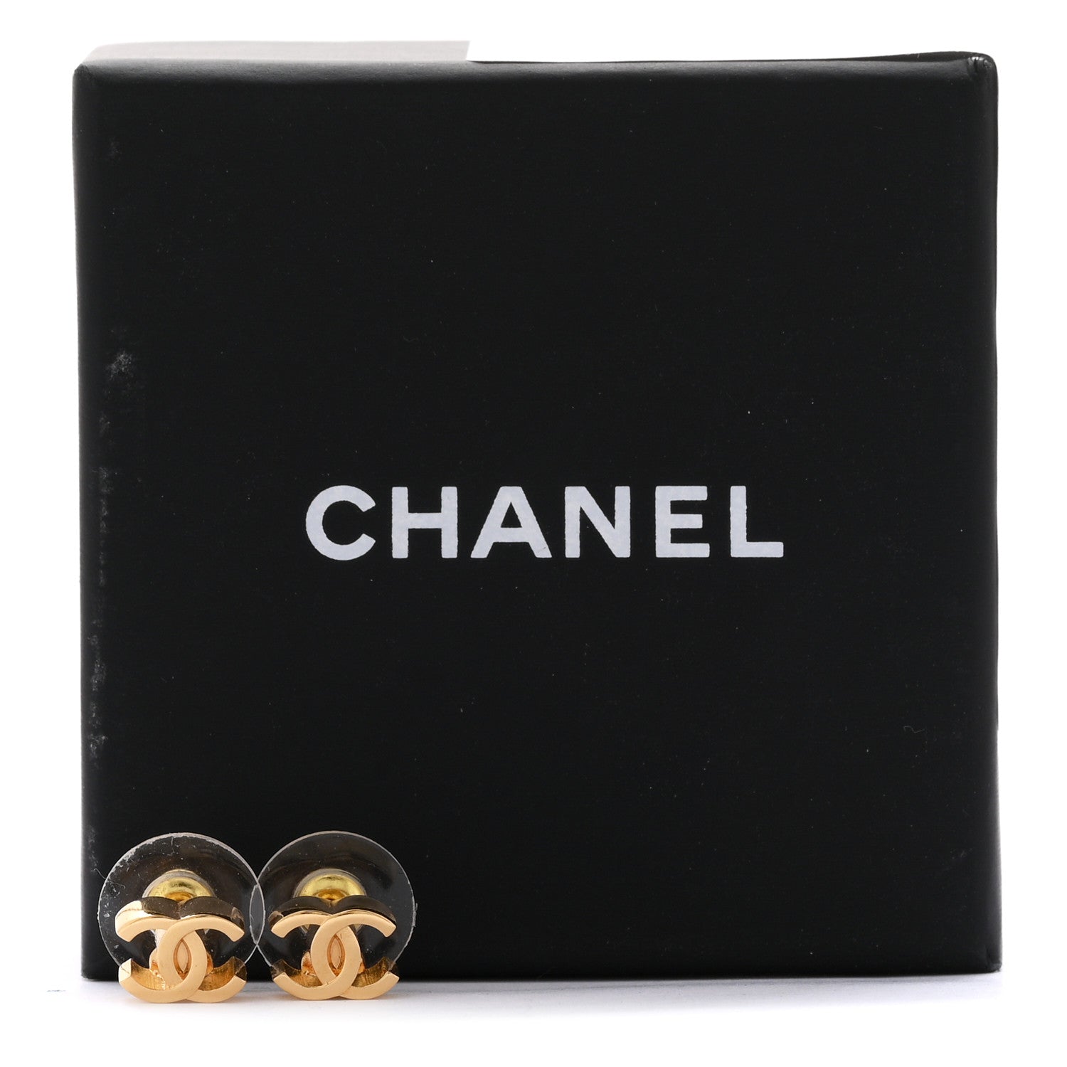 Chanel Metal CC Earrings Gold 5 of 5
