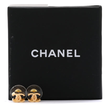Chanel Metal CC Earrings Gold 5 of 5