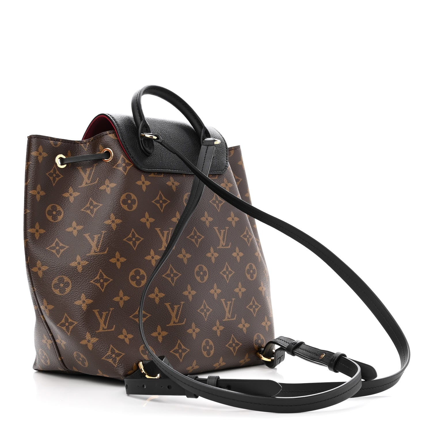 Louis Vuitton Monogram Montsouris PM Black 3 of 13
