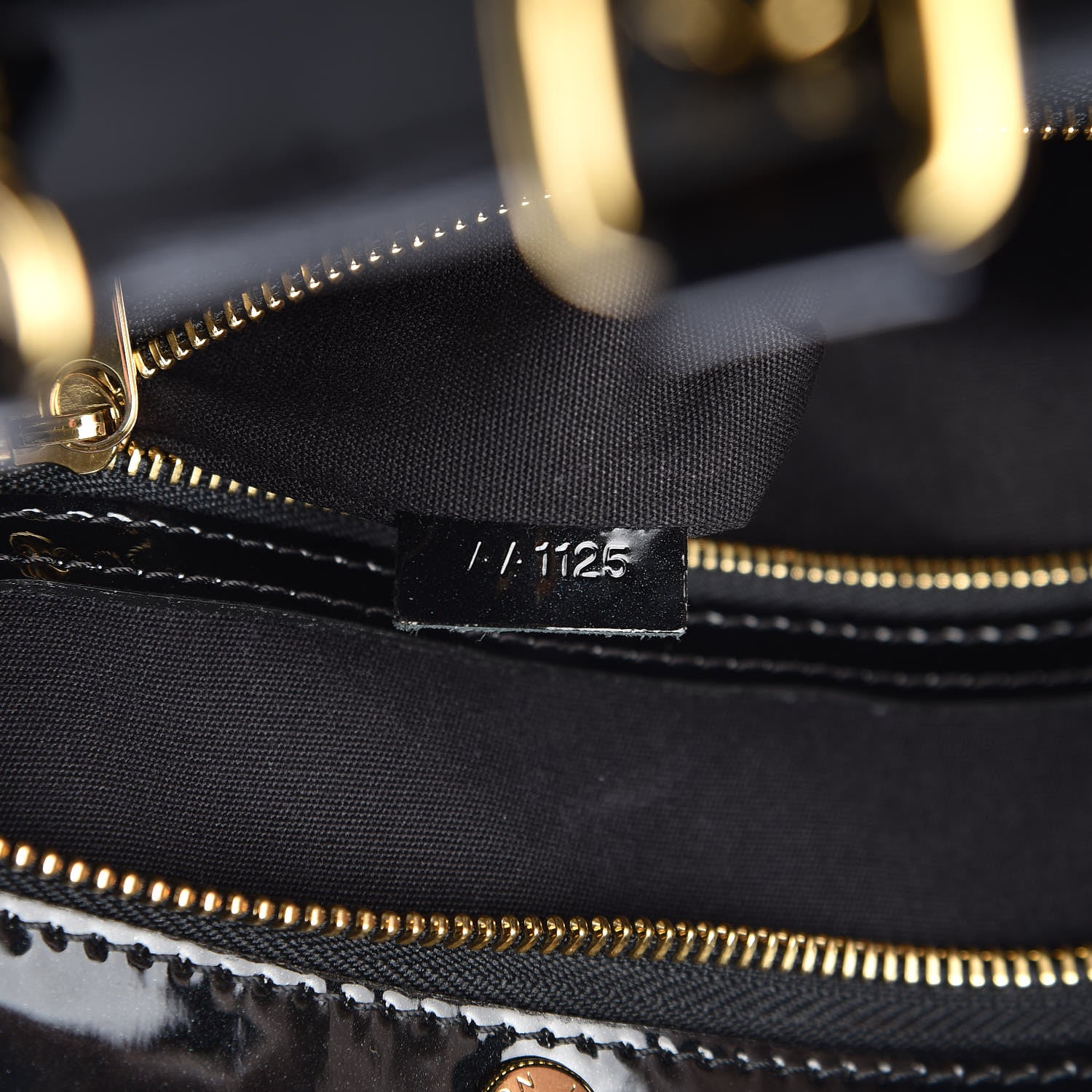 Louis Vuitton Vernis Brea MM Black 10 of 13