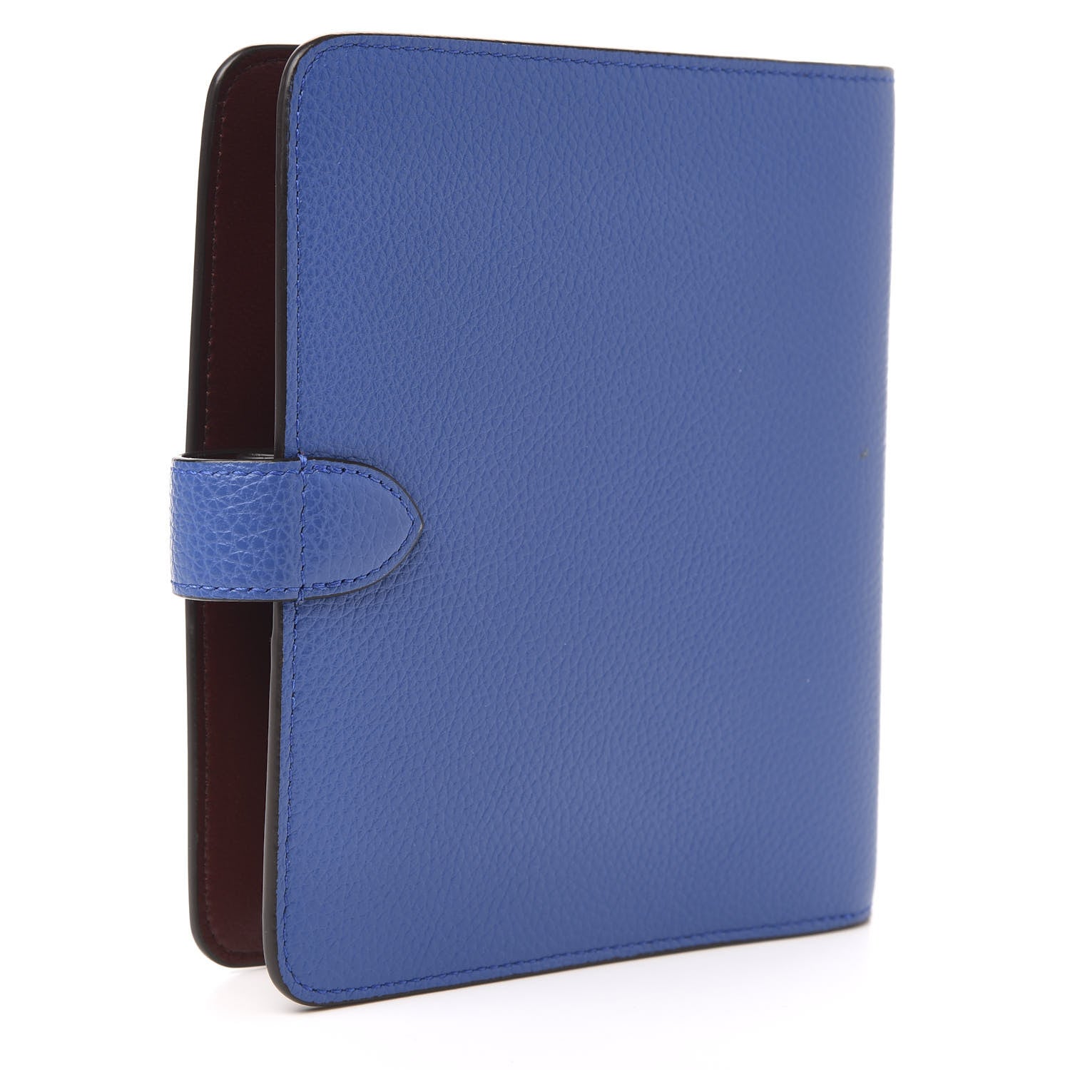 Mulberry Natural Grain Calfskin Postman's Lock Agenda Porcelain Blue 3 of 7