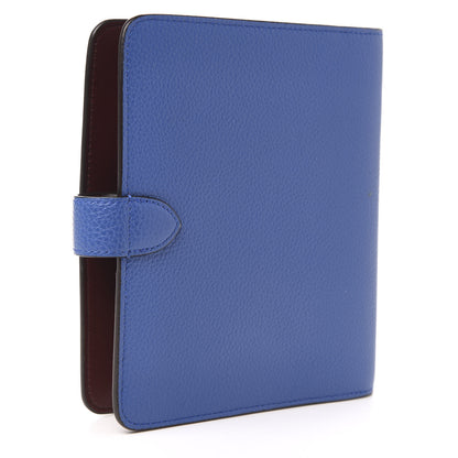 Mulberry Natural Grain Calfskin Postman's Lock Agenda Porcelain Blue 3 of 7