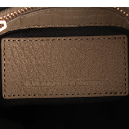 Alexander Wang Pebbled Lambskin Diego Bucket Bag Latte 6 of 8