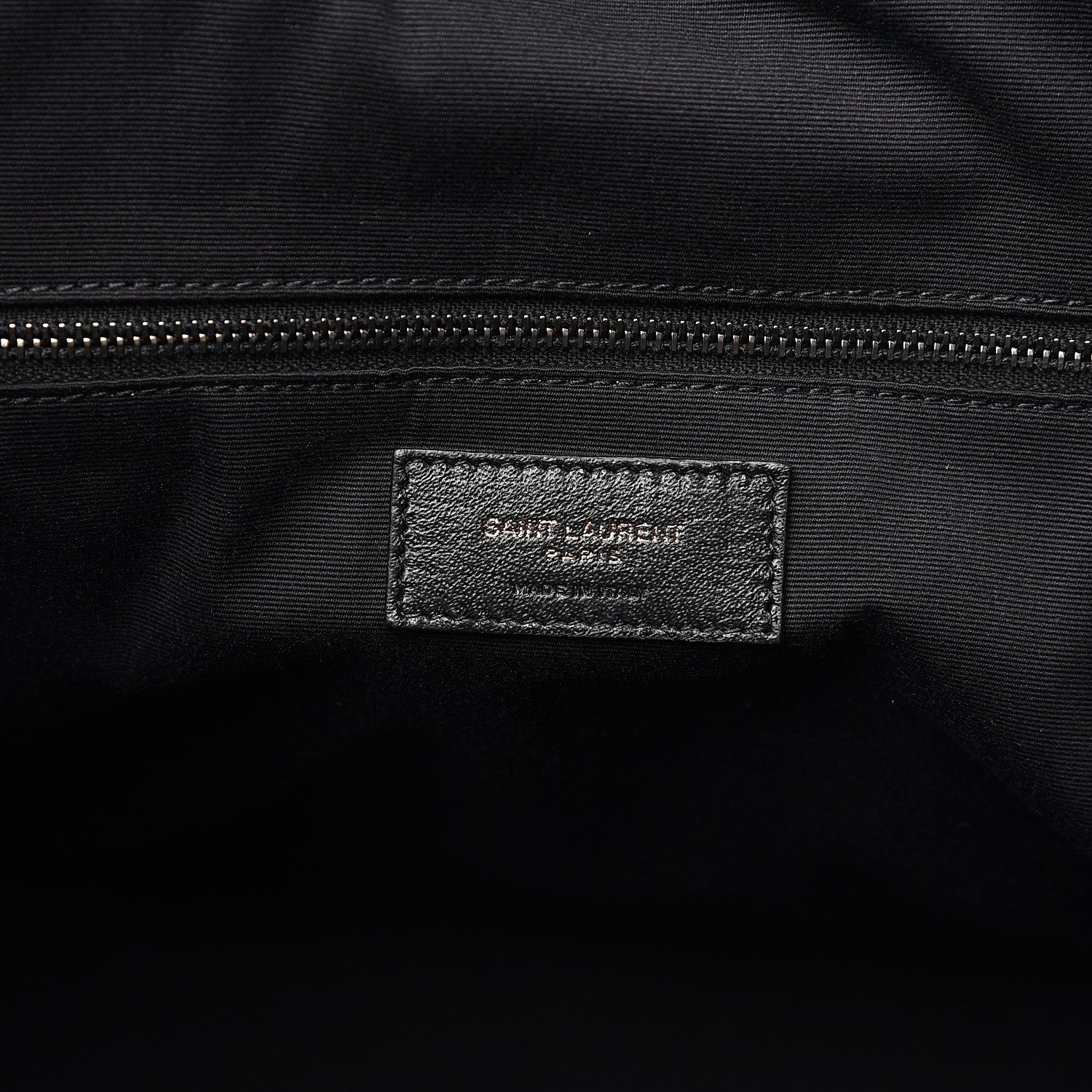 Saint Laurent Crinkled Calfskin Matelasse Monogram Niki Shoulder Bag Black 6 of 9
