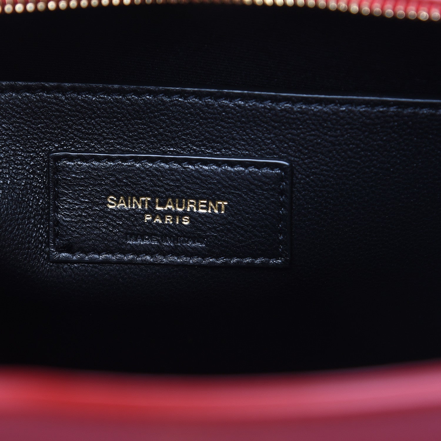 Saint Laurent Grain De Poudre Small Uptown Tote Rouge Eros 6 of 9