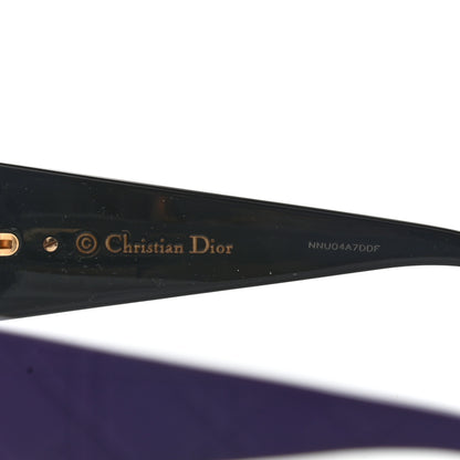Christian Dior Resin Cannage Dior Lady Lady 10 Sunglasses Black Purple 7 of 8