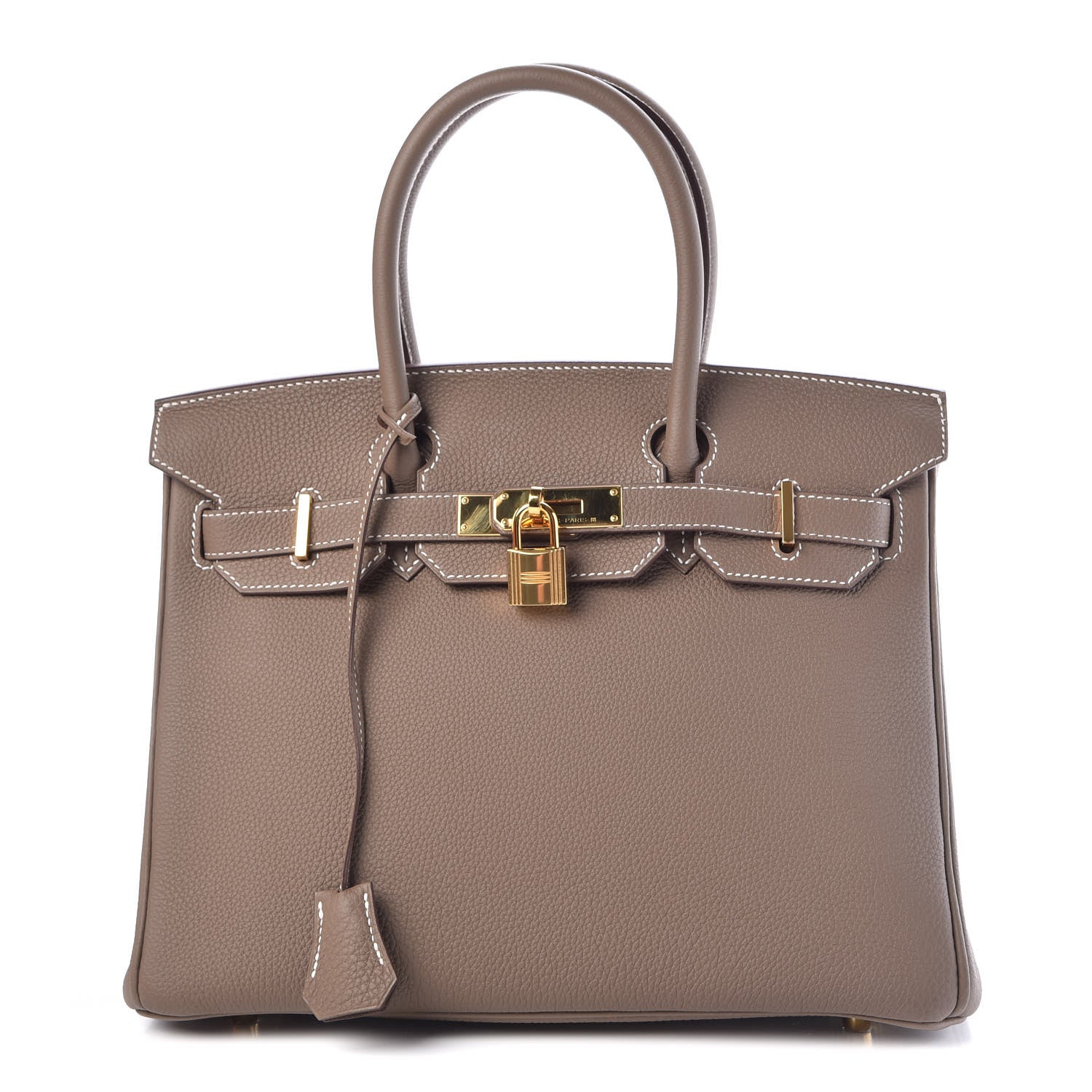 Hermes Togo Birkin 30 Etoupe 1 of 33