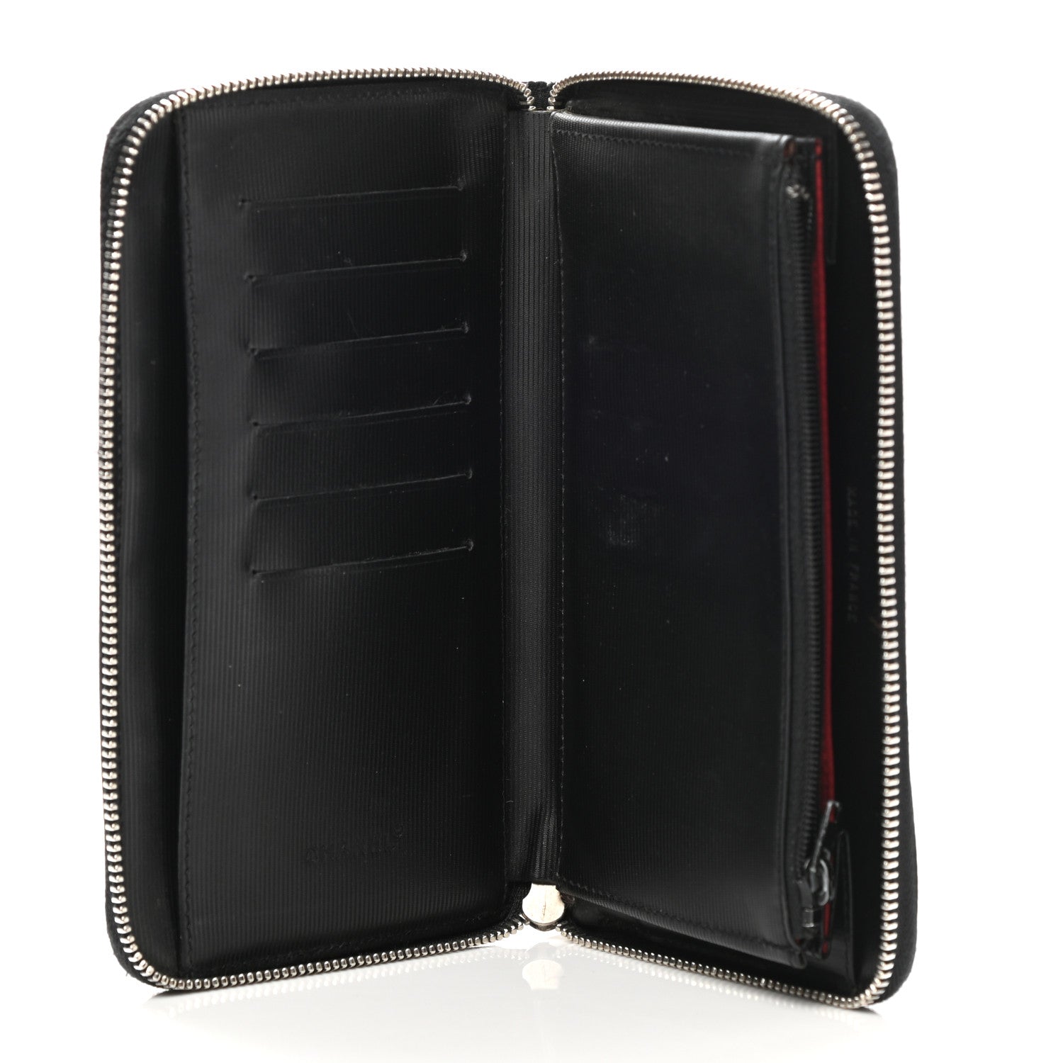 Chanel Nylon Travel Zip Wallet Black 5 of 9