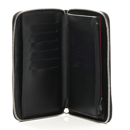 Chanel Nylon Travel Zip Wallet Black 5 of 9