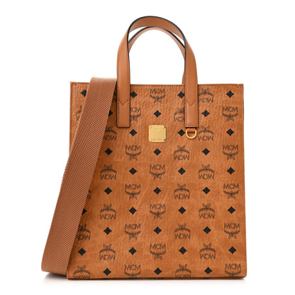 MCM Visetos Klassik Tote Cognac 1 of 13