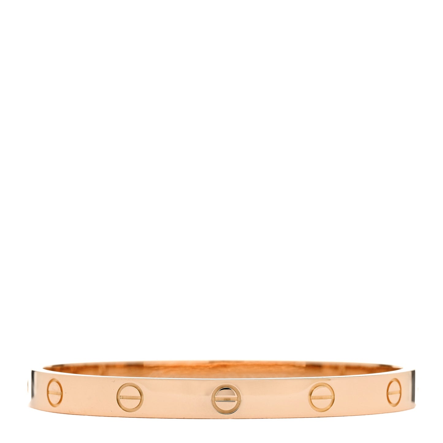 18K Pink Gold LOVE Bracelet 17