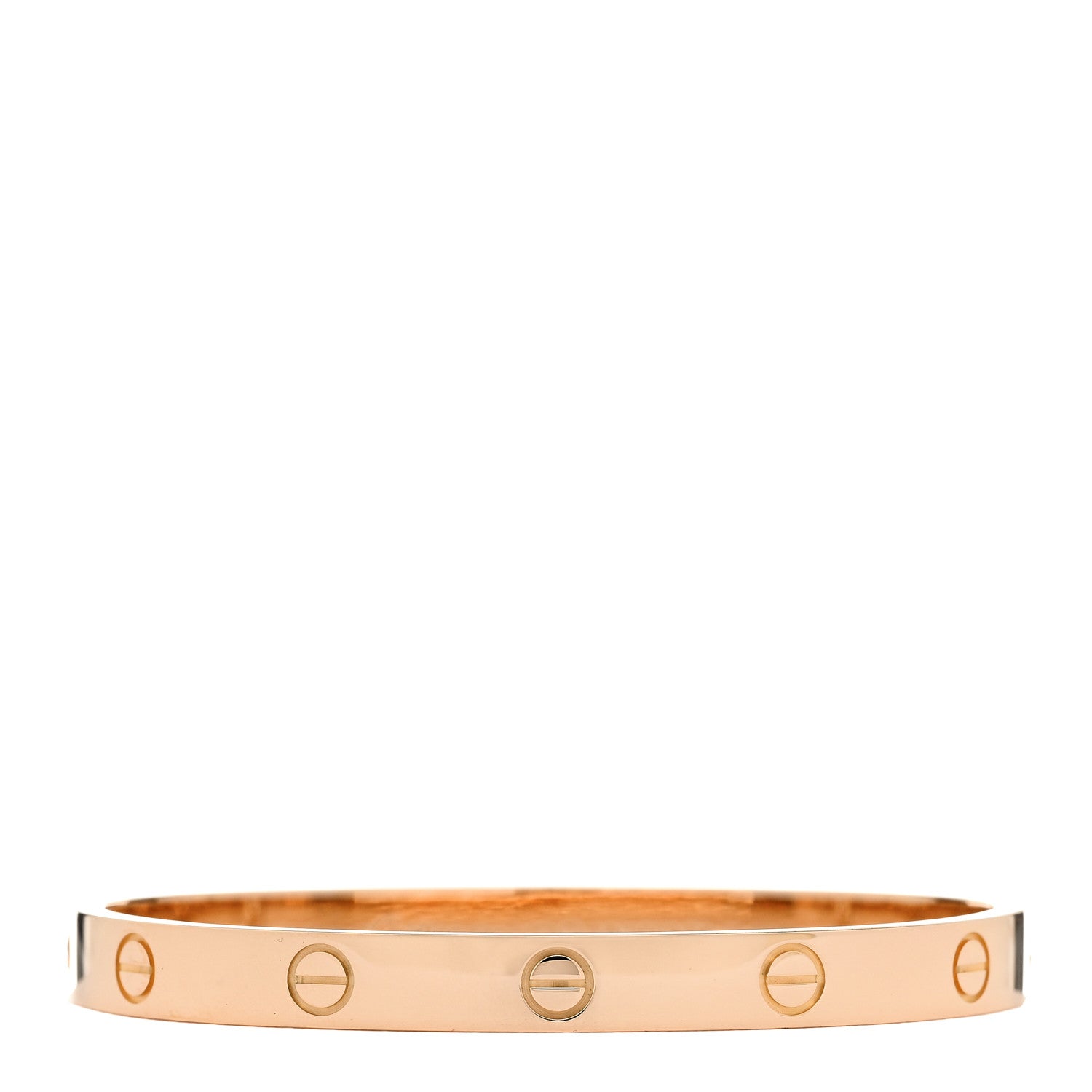 Cartier 18K Pink Gold LOVE Bracelet 17 2 of 8