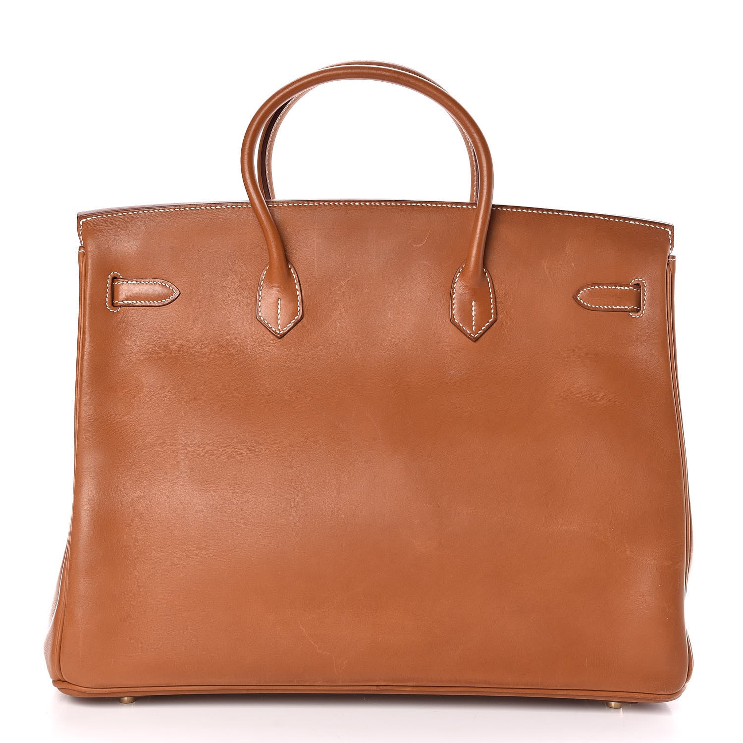 Hermes Natural Barenia Birkin 40 Fauve 4 of 31