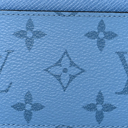 Louis Vuitton Monogram Taiga Coin Card Holder Denim 7 of 7