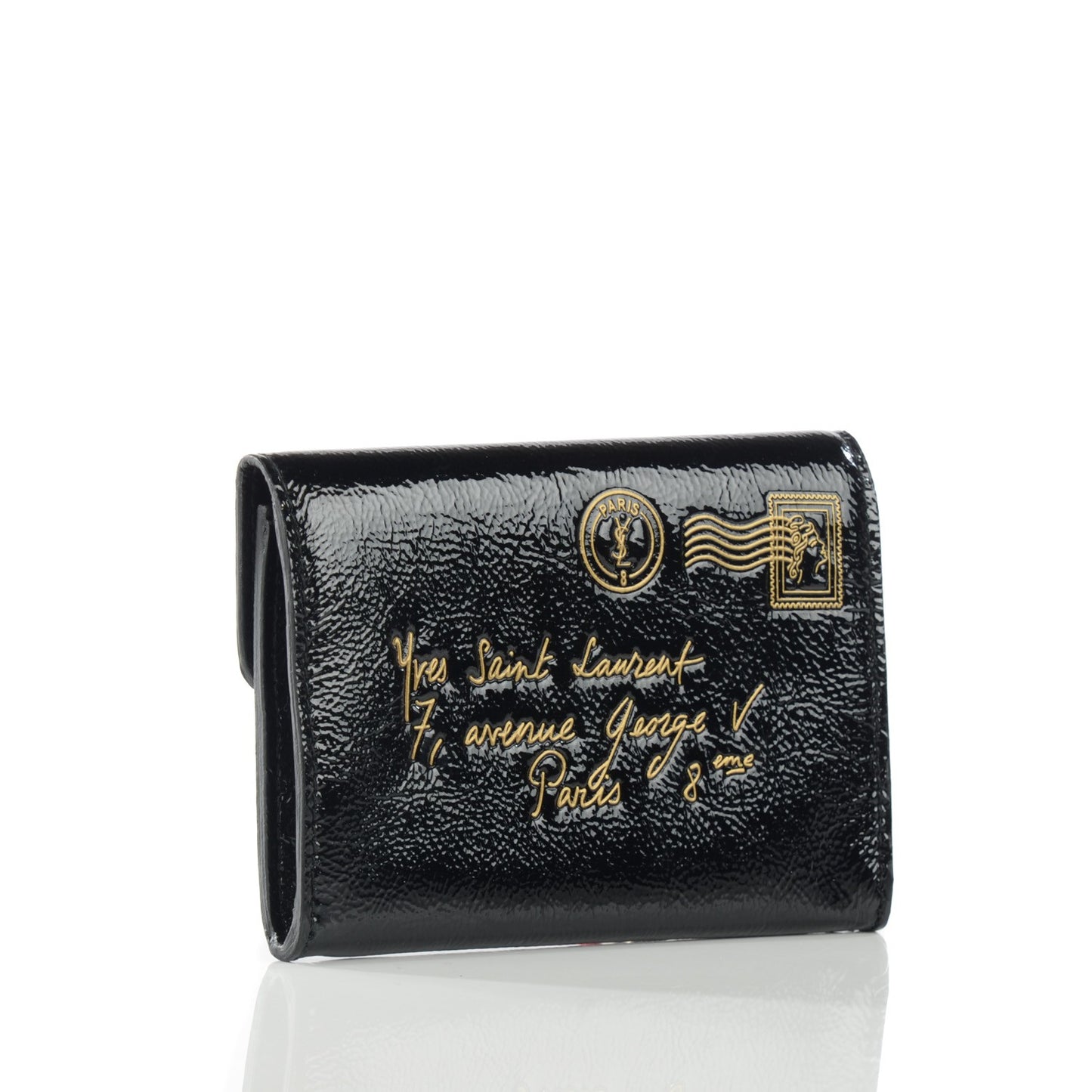 Patent Y-Mail Coin Purse Black