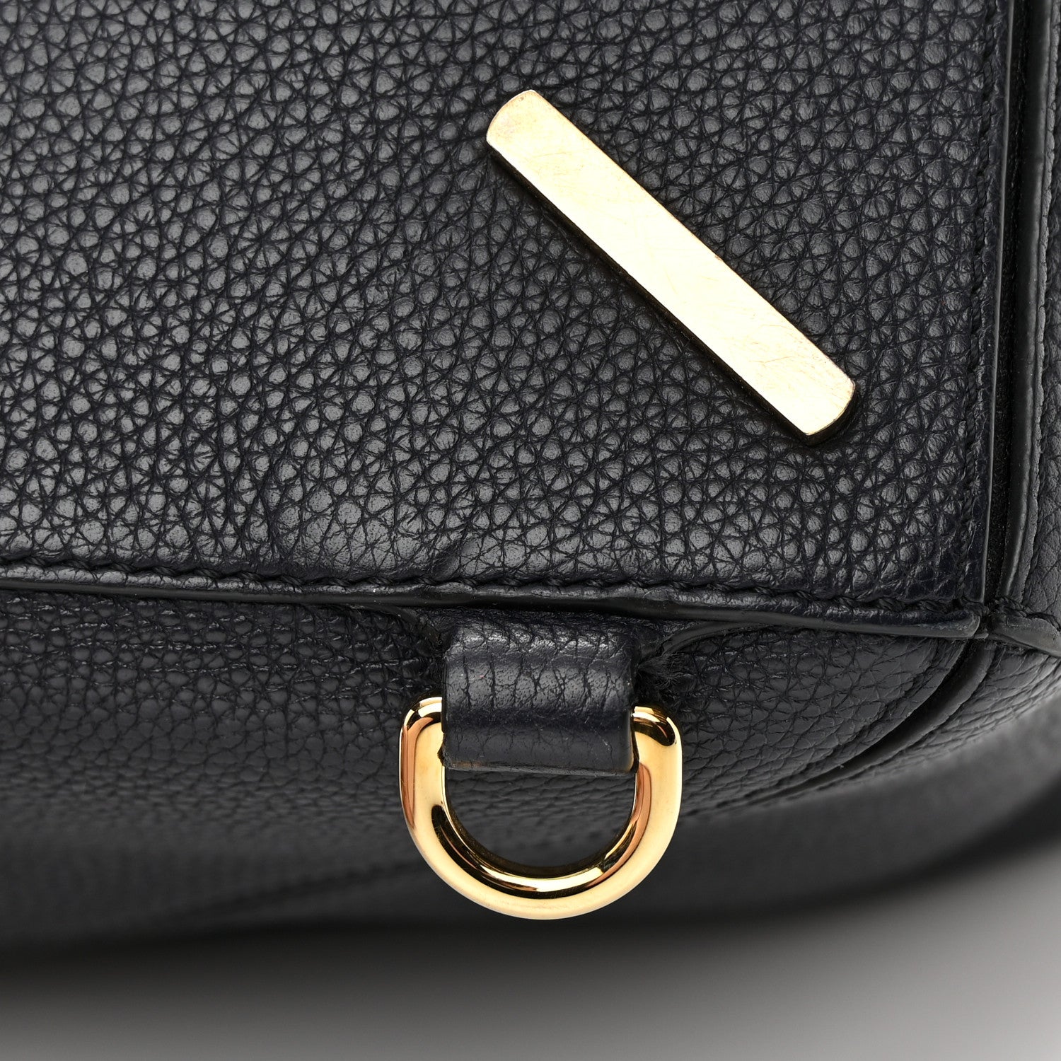 Loewe Calfskin Medium Puzzle Bag Midnight Blue Black 12 of 22