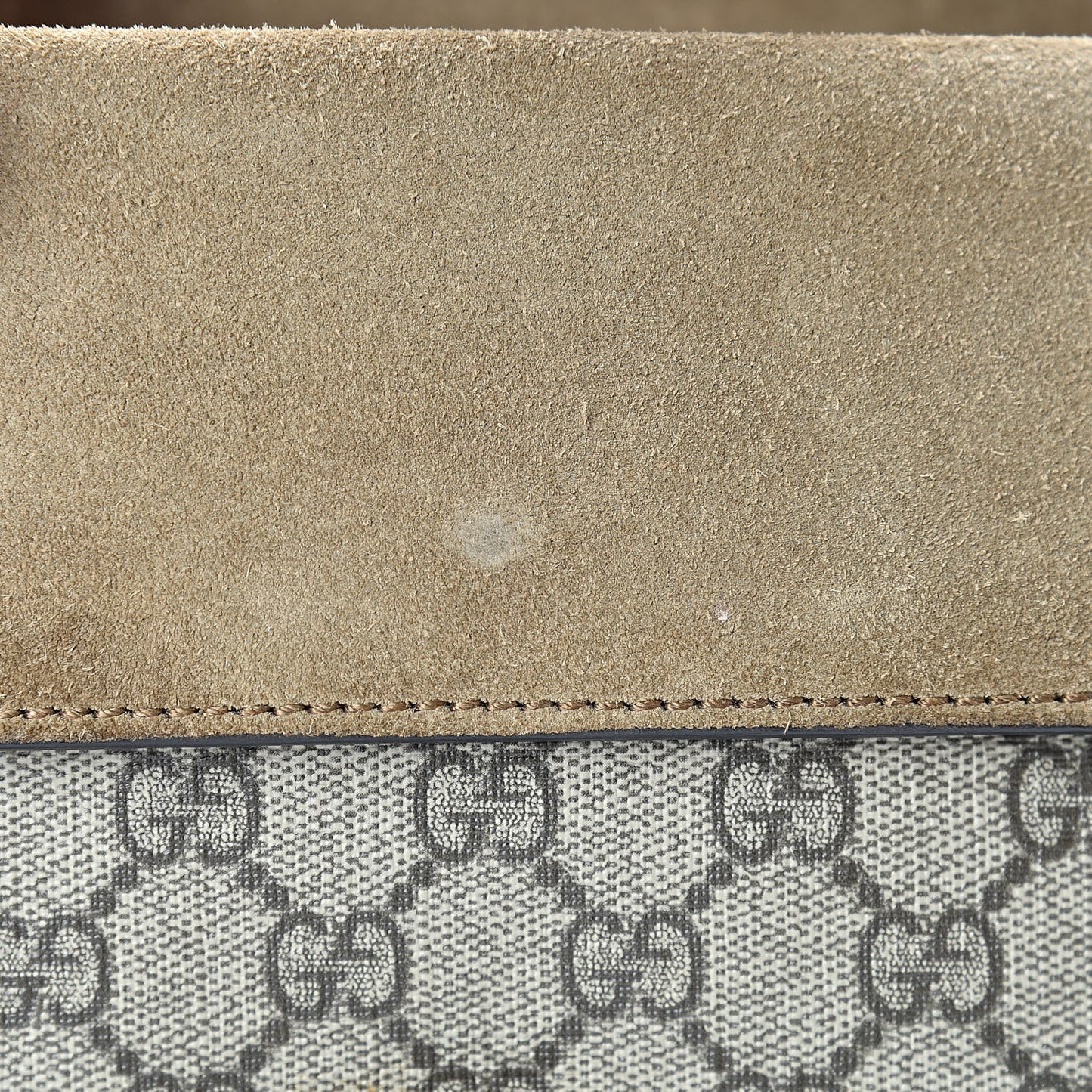 GG Supreme Monogram Mini Dionysus Shoulder Bag Taupe