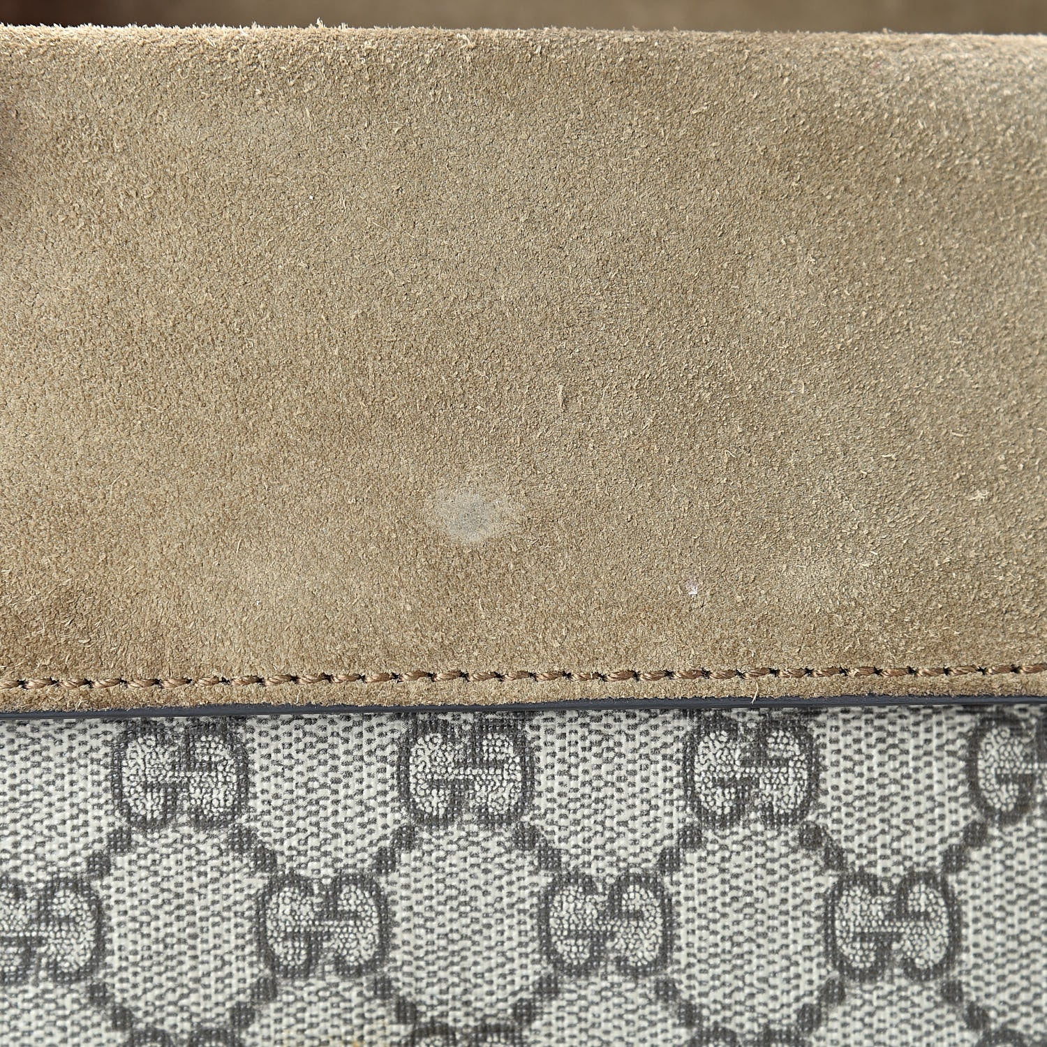 Gucci GG Supreme Monogram Mini Dionysus Shoulder Bag Taupe 13 of 13
