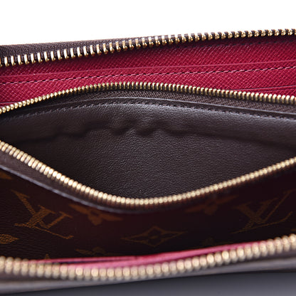 Louis Vuitton Monogram Clemence Wallet Fuchsia 13 of 13