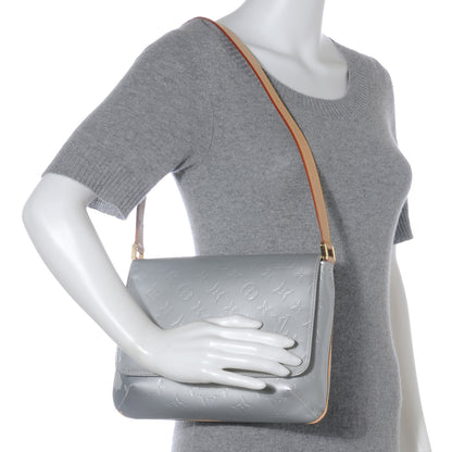 Louis Vuitton Vernis Thompson Street Silver 2 of 7