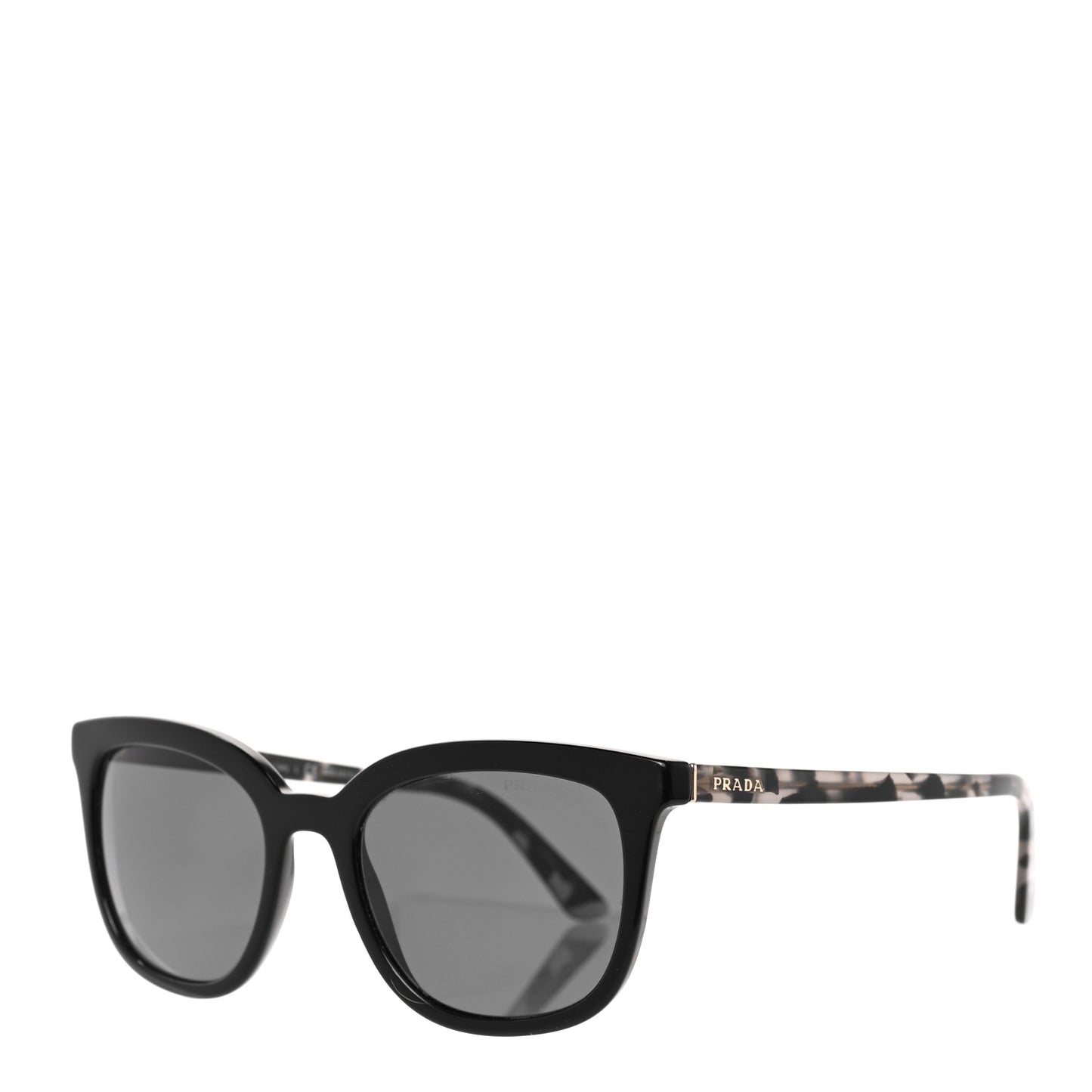 Acetate Polarized Pillow Cat Eye Sunglasses SPR 03X BlackTortoise