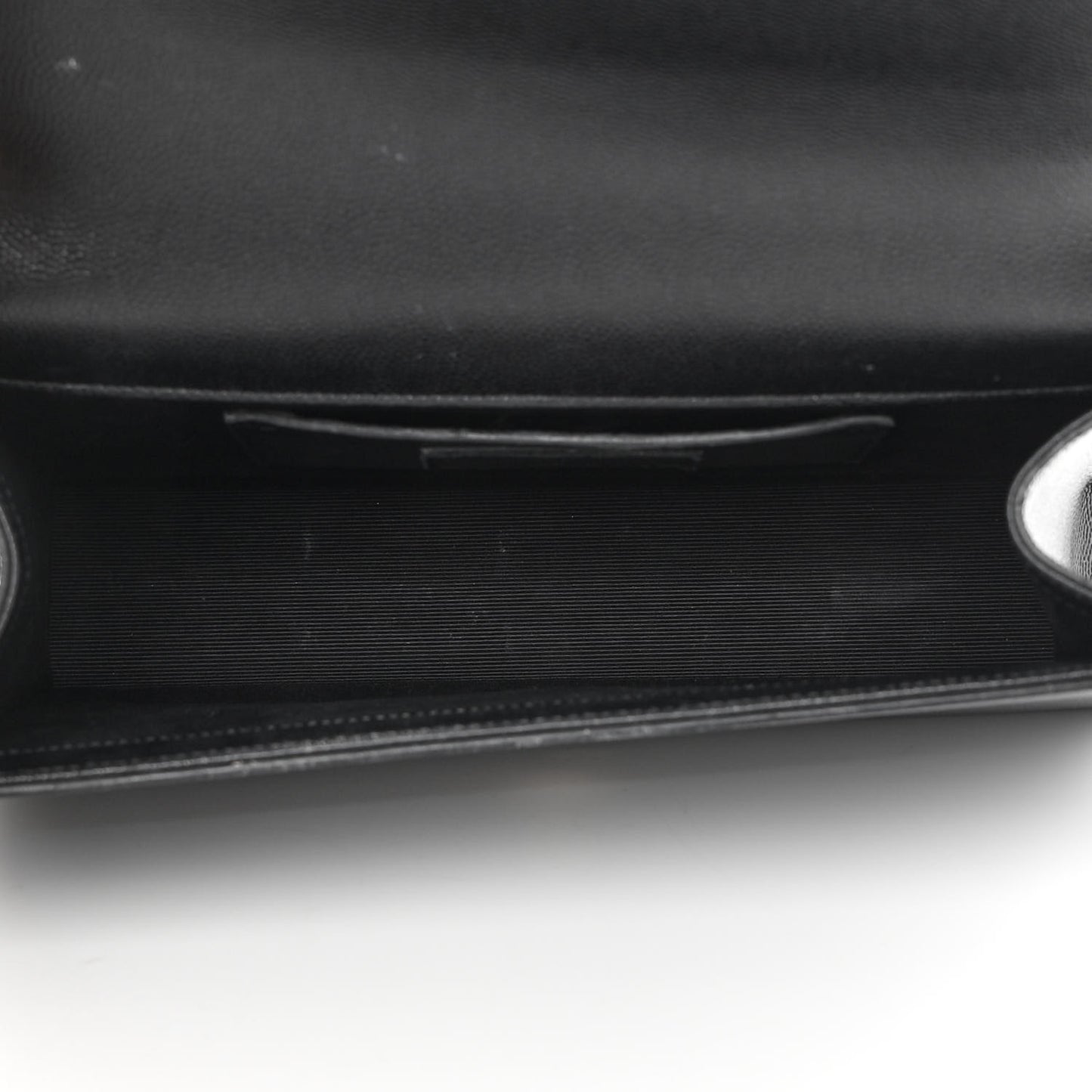 Grain De Poudre Medium Classic Monogram Kate Satchel Black