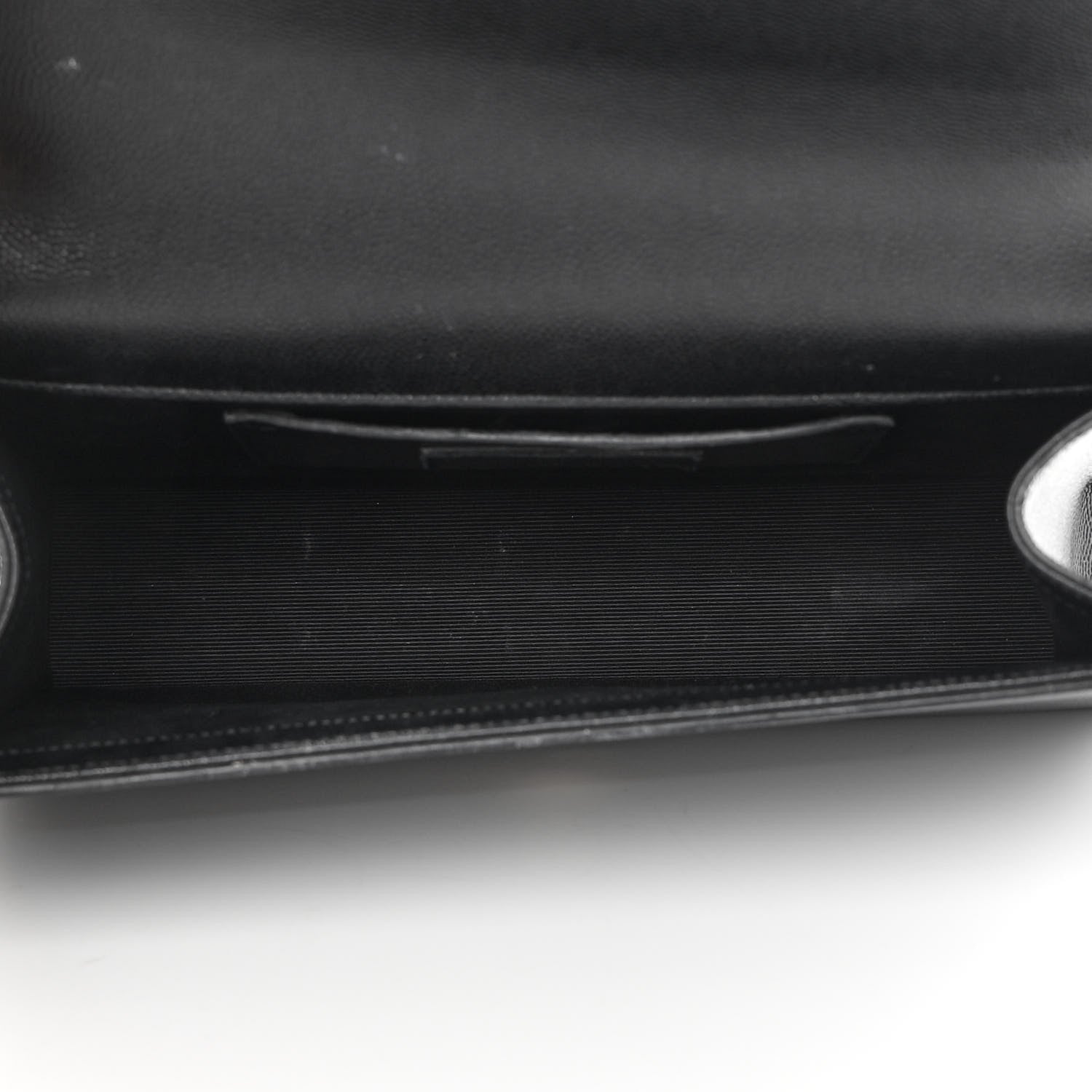 Saint Laurent Grain De Poudre Medium Classic Monogram Kate Satchel Black 5 of 14
