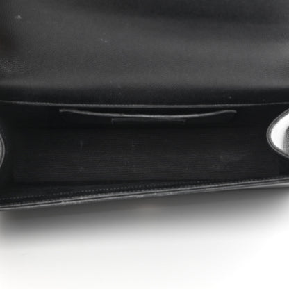Saint Laurent Grain De Poudre Medium Classic Monogram Kate Satchel Black 5 of 14