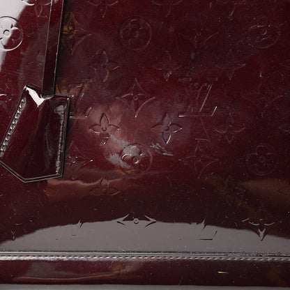 Louis Vuitton Vernis Alma GM Amarante 11 of 21
