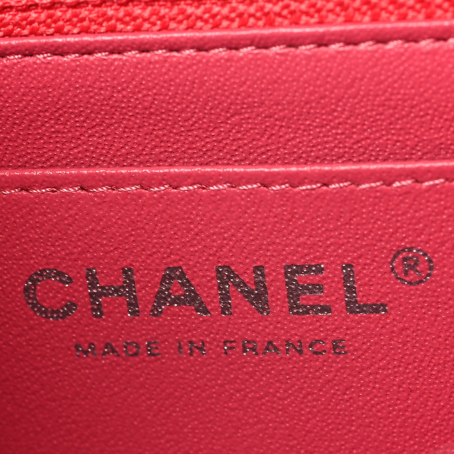 Lambskin Quilted Mini Square Flap Pink